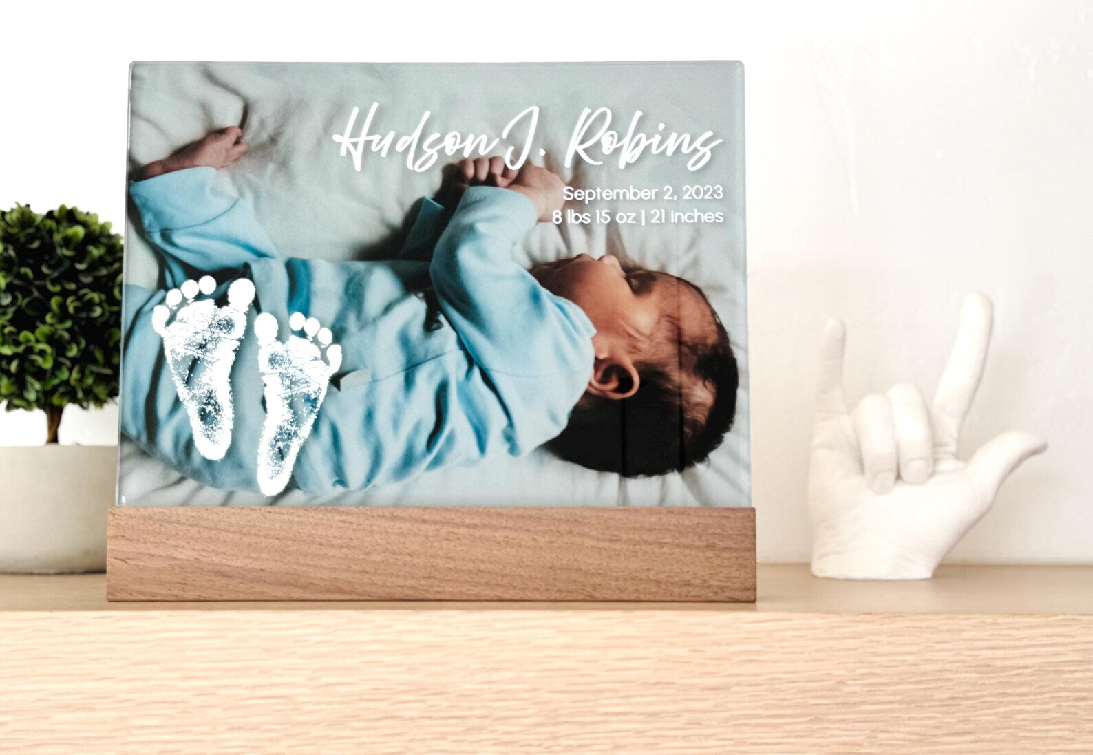 Birth announcement display - Newborn - Birth - Motherhood
