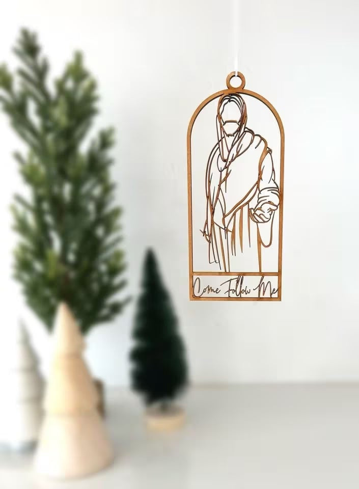Jesus Christmas Ornament