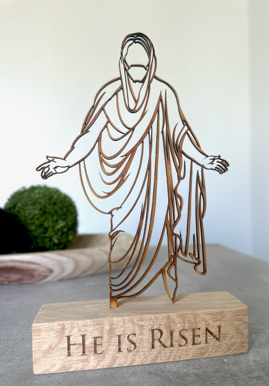 He is Risen Easter Display