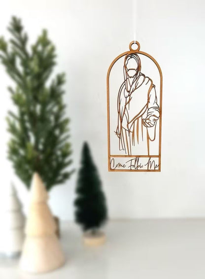 Jesus Christmas Ornament