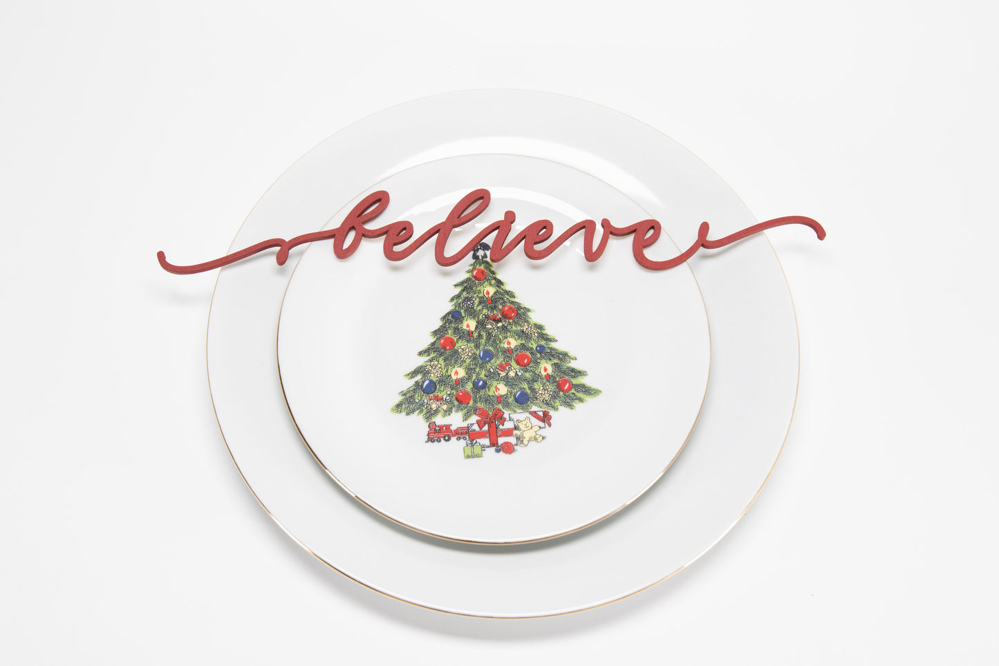 Christmas Plate Décor