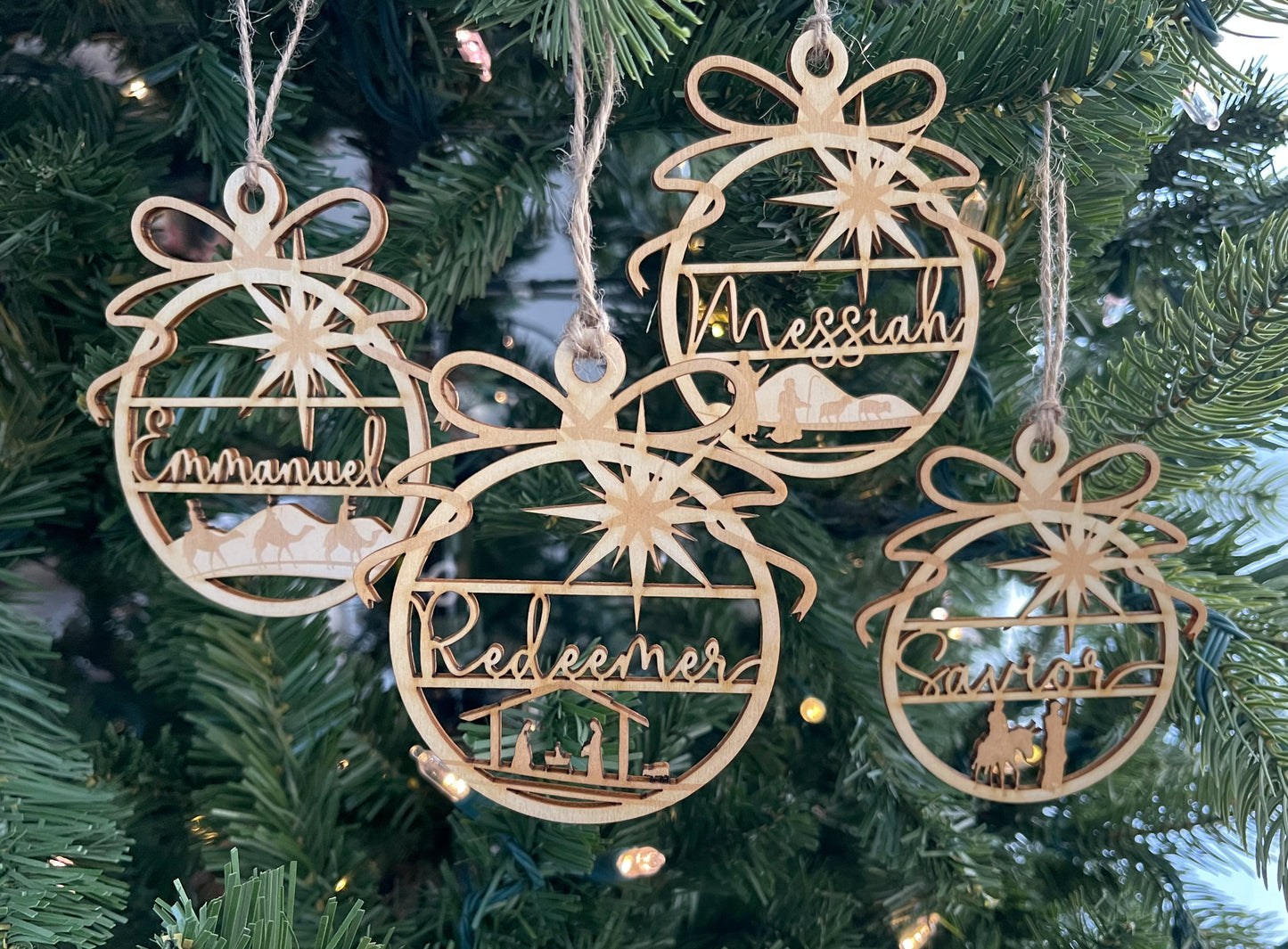 Names of Christ Ornaments